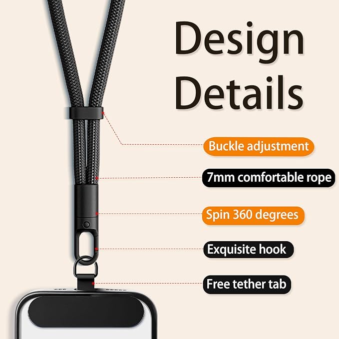 2 Pack Phone Wrist Strap, Wrist lanyard - Image 3
