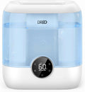 DREO Humidifiers for Bedroom, 6L Top Fill Supersized Cool Mist Humidifier for Large Room, 60 Hour Runtime, Quiet Ultrasonic Humidifiers for Plants, Baby, Indoor, Home, Night Light, Blue by DREO
