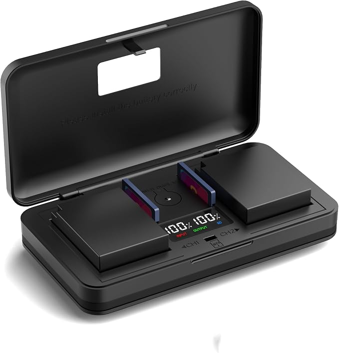 DMW-BLG10/BL E9E Camera Battery Multifunctional Charger Set Compatible by Inspirationlightsupyourlife