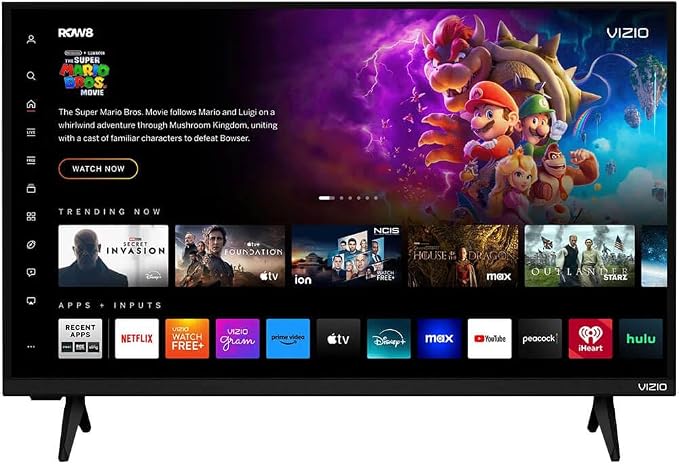 VIZIO 32 Inch V Series Full Array LED Smart HD TV 720p Bluetooth Compatible with VRR, DTS Virtual X, Airplay 2 and Chromecast Built-in (VHD32M-0810) (Renewed) by Amazon+Renewed