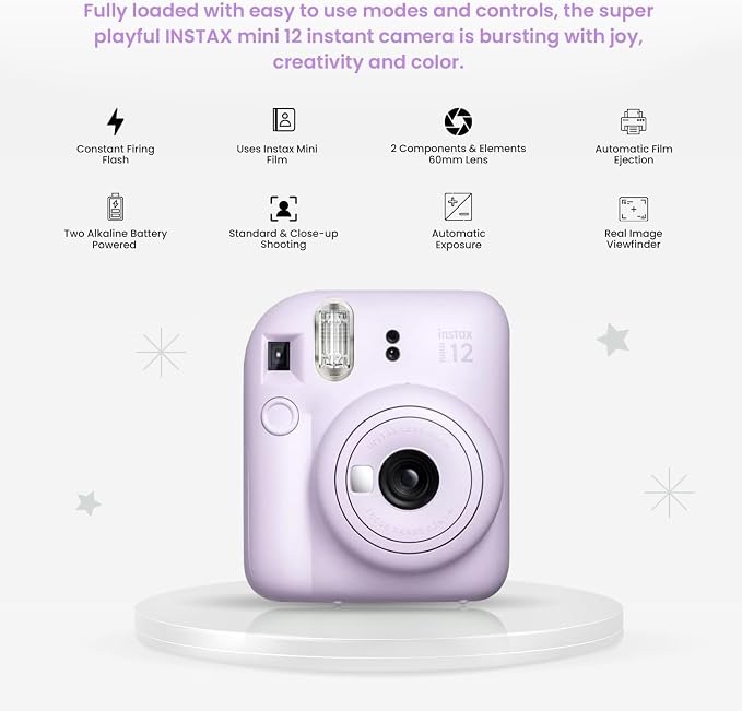 FUJIFILM INSTAX Mini 12 Holiday Bundle 2025 | - Image 3