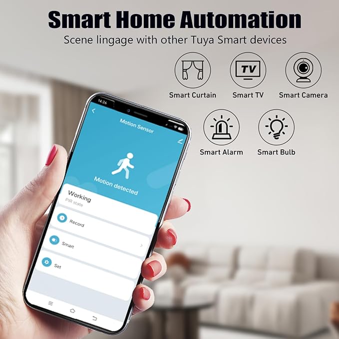 Smart PIR Motion Sensor: WiFi Motion Detector - Image 4