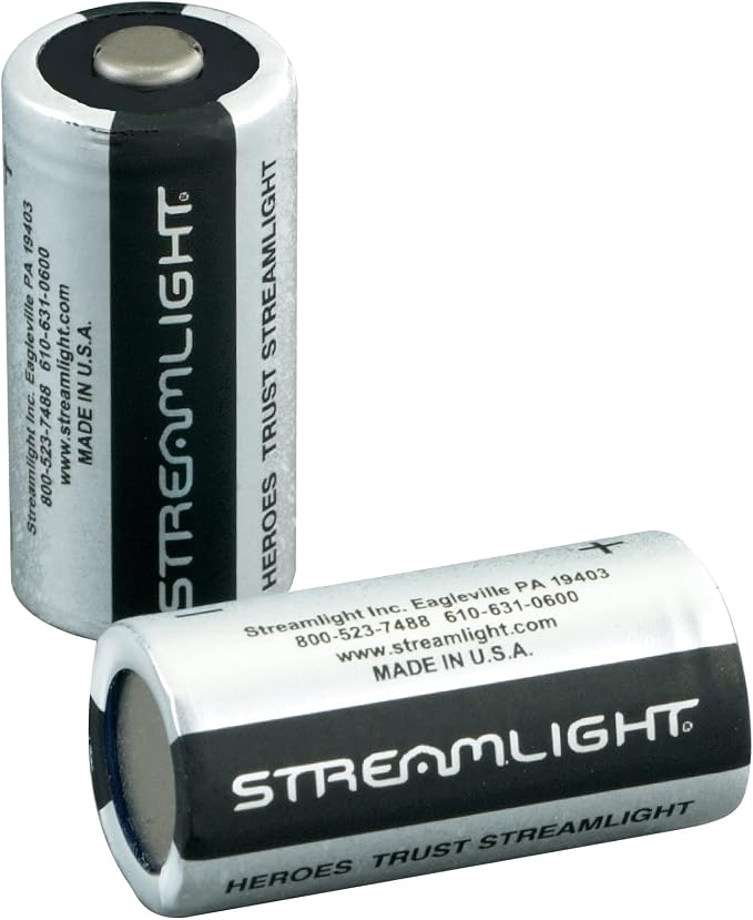 Streamlight 85175 CR123A Lithium Batteries by Streamlight