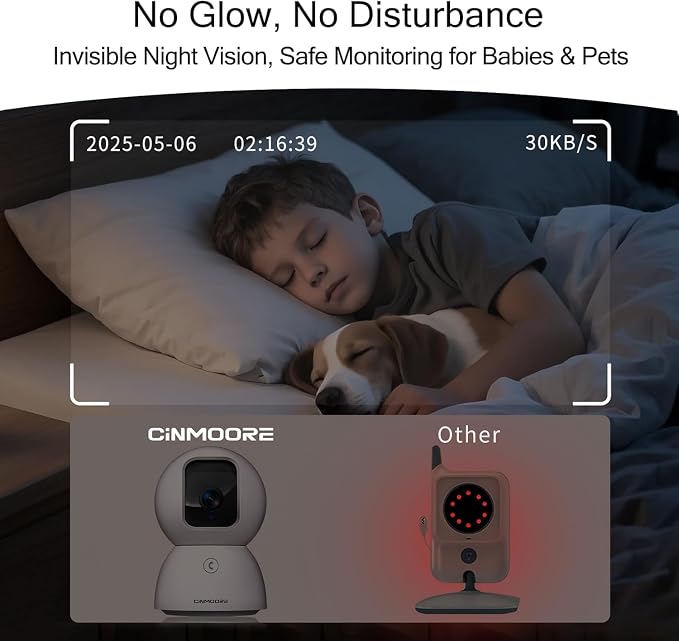 5G Security Camera Indoor 3-Pack, No-Monthly-Fee AI Tracking Facial Recognition - Image 5