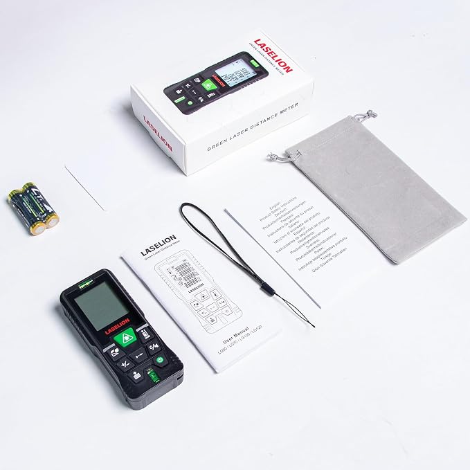 Laser Measure Device, LASELION 229ft Digital Laser Tape Measure High Accuracy - Image 9
