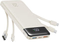 charmast 20000mAh Portable Charger with Built in Cables, 22.5W Travel Power Bank Fast Charging, USB C Cell Phone Battery Pack for iPhone 16/15/14/13/12/11 Series, iPad, Samsung, Android, Tablet by Charmast