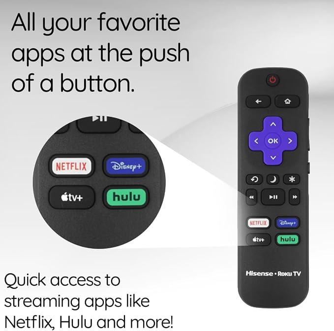 Hisense Roku TV IR Remote - Image 3