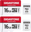 Gigastone 16GB Memory Card Pack of 2 Cards, Camera Plus Series, Speed Up to by Gigastone