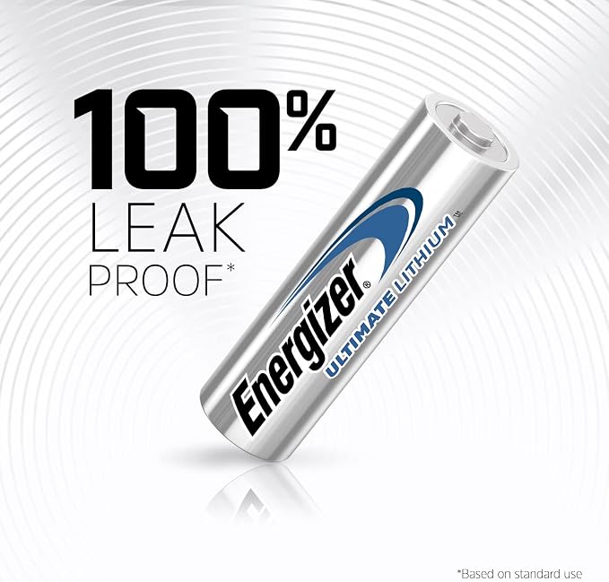 Energizer Ultimate Lithium AA Batteries, 1.5V Lithium Double A Batteries - Image 6