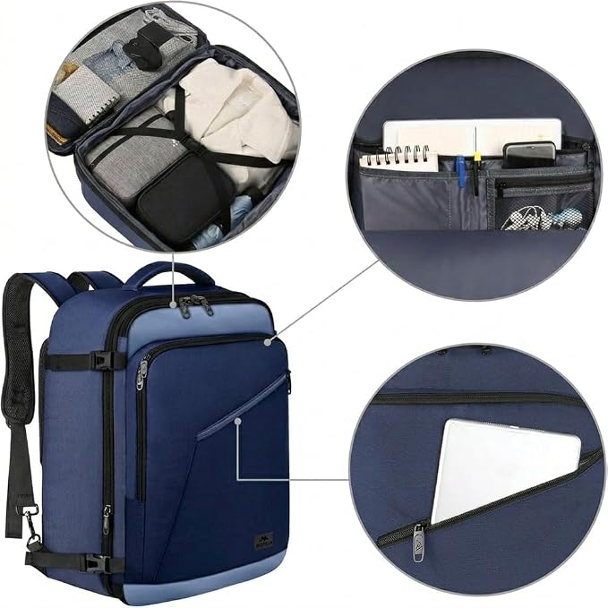 MATEIN Expandable Travel Backpack - Image 8