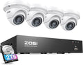 ZOSI 8CH PoE Home Security Camera System Outdoor Indoor, H.265+ 4K 8MP by ZOSI