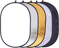 Collapsible 5-in-1 Oval Reflector Diffusers by TRUMAGINE