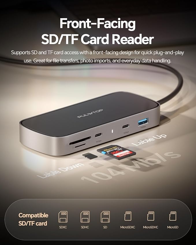 MacBook Pro Docking Station Dual Monitor 4K@60Hz - Image 5
