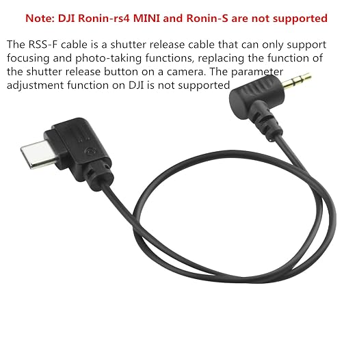 RSS-F DJI for canon Camera Shutter Release Cable to EOS c50 Rebel T8i T7i T6i - Image 2