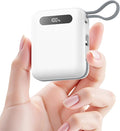 Portable Charger Power Bank, Ultra Mini 10000mAh Portable Charger with Built-in Cables, 35W Fast Charging Battery Pack, Travel Essential Compatible with iPhone 17 16 15 Samsung S22 S21 Google iPad etc by SIXTHGU
