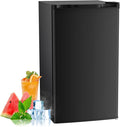 Antarctic Star 3.2 Cu.Ft. Mini Fridge with Freezer, Small Refrigerators with Adjustable Thermostat, Low Noise, Energy Saving, Compact Refrigerators for College Dorm, Office, Bedroom, Apartment, Black by AntarcticStar