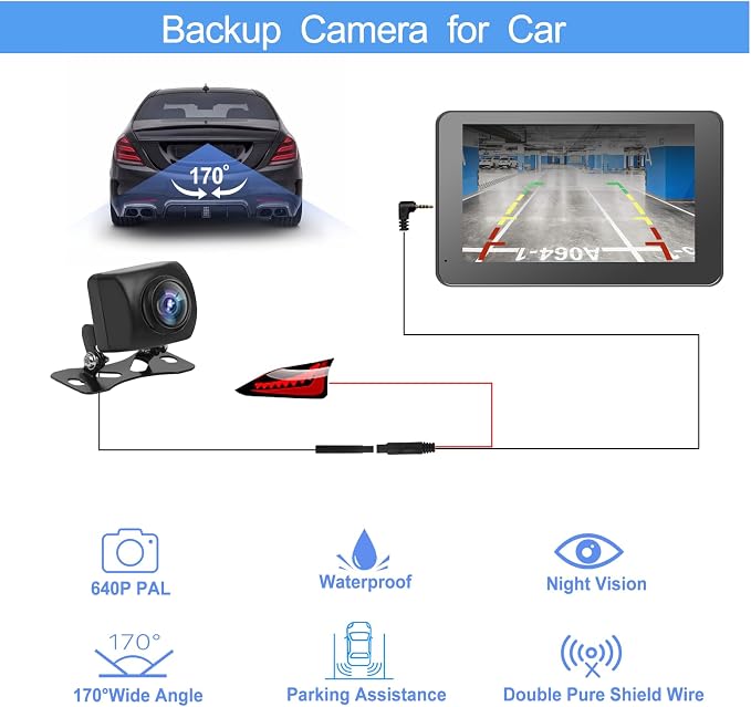 Capapro 7" HD Portable Carplay Wireless Touch Screen Double Din Car Stereo - Image 6