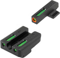 Truglo TFX PRO Handgun Sight, Glowing Shock Proof Tritium and Fiber Optic Night by TruGloInc-Sports