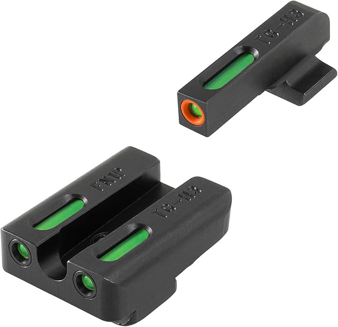 Truglo TFX PRO Handgun Sight, Glowing Shock Proof Tritium and Fiber Optic Night by TruGloInc-Sports