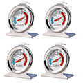 4 Pack Refrigerator Freezer Thermometer Large Dial Analog Thermometer by LinkDm