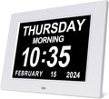 SSINI Dementia Clock Large Digital Calendar by SSINI