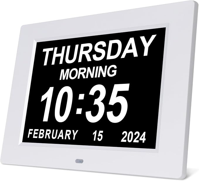 SSINI Dementia Clock Large Digital Calendar by SSINI