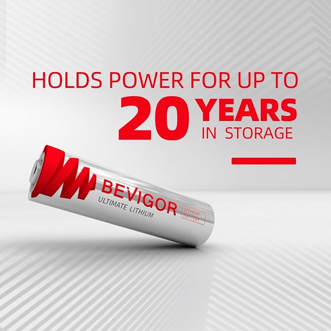 BEVIGOR Lithium Batteries AA, AA Battery 24Pack, 3000mAh Double A Battery - Image 9