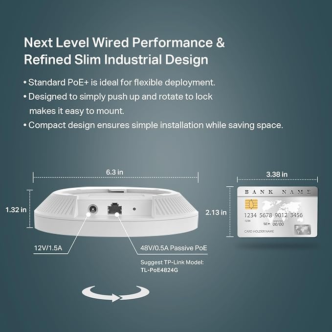 TP-Link Omada WiFi 6 Wireless Access Point - Image 3