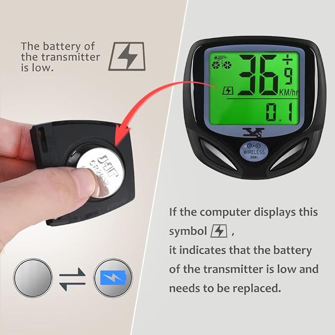 SY Bicycle Speedometer and Odometer Wireless Waterproof Cycle Bike Computer - Image 6