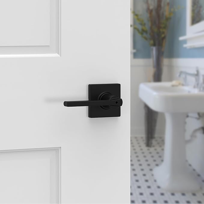 Kwikset Casey Hallway Passage and Bed/Bath Privacy Door Handle 4 Pack, 2 - Image 2