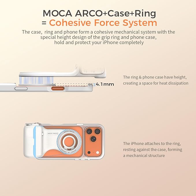 COMITOK iPhone Pro Max Camera Grip MOCA ARCO - Image 3