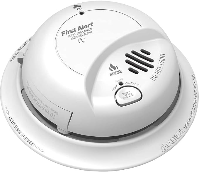 First Alert BRK SC9120LBL Hardwire AC Smoke and Carbon Monoxide Combination - Image 2