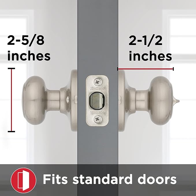 Kwikset Cove Interior Privacy Door Knob - Image 7