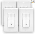 4 Pack, 3-Way Motion Sensor Light Switch, Neutral Wire Required, Indoor in-Wall by EverElectrix