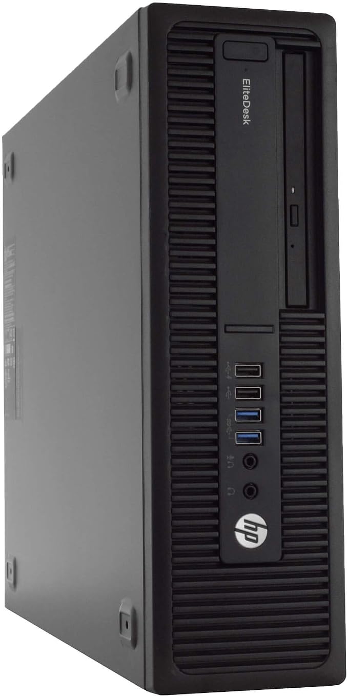 HP EliteDesk 800 G2 Business Desktop, Intel Core i7 6700 3.4Ghz, 32GB DDR4 RAM, 1TB SSD Solid State Drive, Windows 11 Pro (Renewed) by Amazon+Renewed