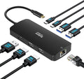 USB C Docking Station Dual Monitor, Selore Docking Station 3 Monitors Triple 4K by SeloreS-Global