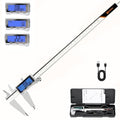 HARDELL Digital Caliper 12 Inch, Rechargeable All Metal Electronic Micrometer by HARDELL