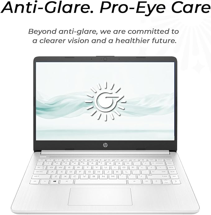 HP New Everyday Slim Laptop • Microsoft Office 365 | Intel Core | 11.5 HRs Battery | Copilot AI | 4GB RAM • 64GB SSD | Windows 11 no Mouse | Snow White - Image 4