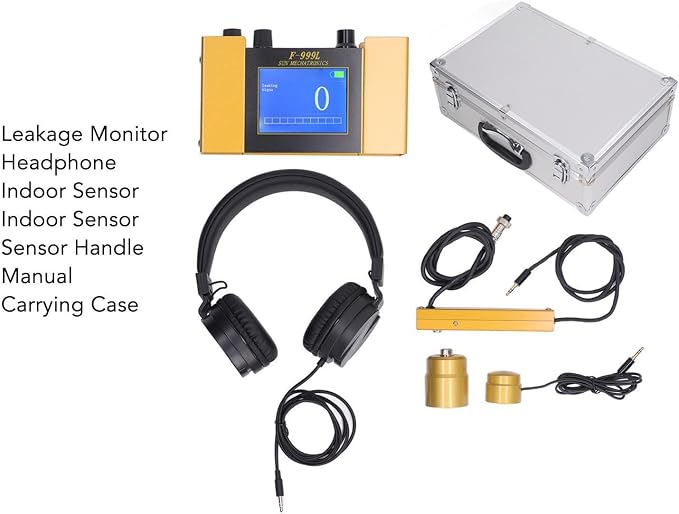 Bewinner Underground Water Leak Detector, Water Pipe Leakage Monitor - Image 7