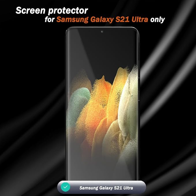 1 Pack for Samsung Galaxy S21 Ultra Privacy Screen Protector - Image 2