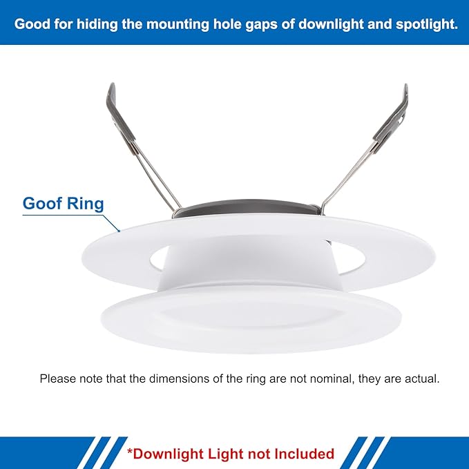 PATIKIL 7.76" ID 9.45" OD Goof Rings - Image 3