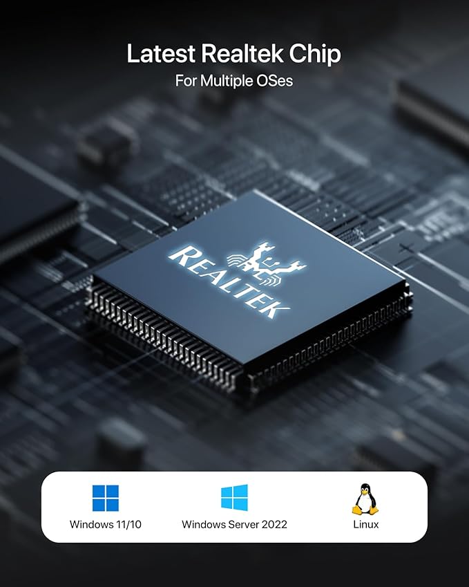 BrosTrend 5Gb PCIe Network Card, PCIe Ethernet Card - Image 6