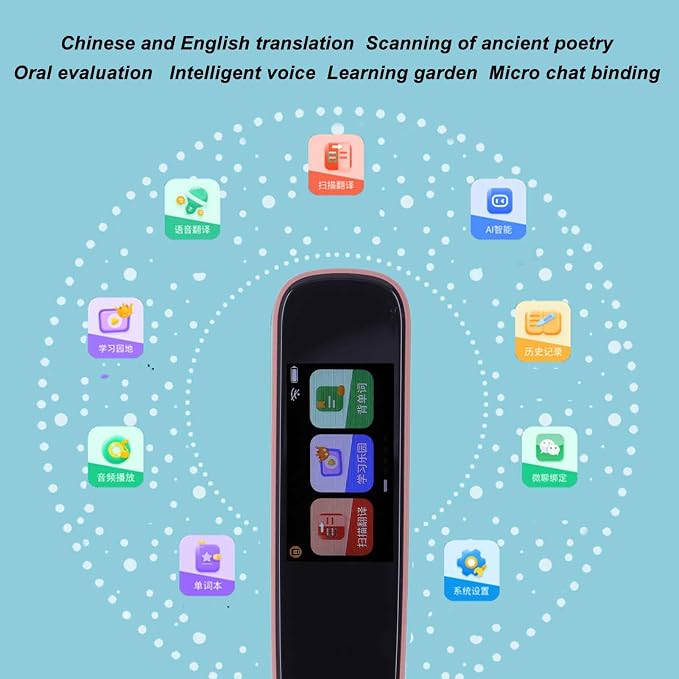 Scan Reader Pen, 64RAM Electronic Dictionary Digital Voice Translator Device - Image 4