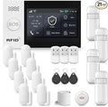 Alarm System for Home Security, SOS Button, Window Alarms, Door/Motion Sensors by PGST