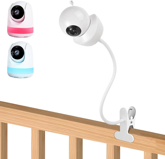 Flexible Baby Monitor Mount for Babysense V43/HDS2/V24R/VBM55TX/ Max View Video by wochel