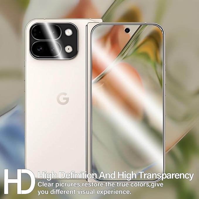 BIGFACE for Pixel 9 Pro Fold Tempered Glass Screen Protector + Camera Lens - Image 6