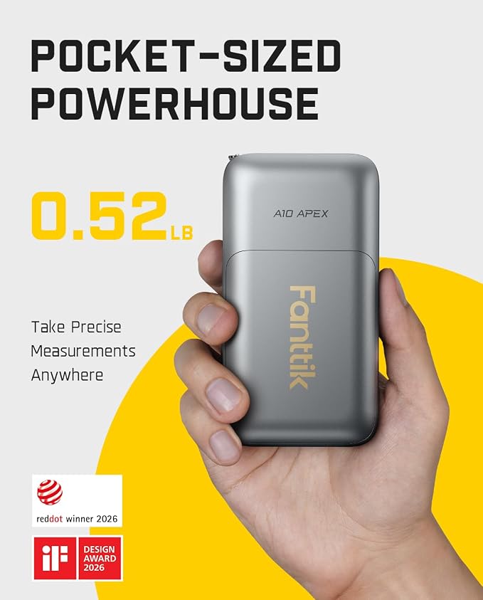 Fanttik A10 Apex 3-in-1 Digital Laser Tape Measure - Image 6