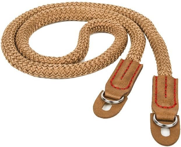 DOROM Vintage Handmade Cotton Leather Rope Camera Neck Strap - Image 4