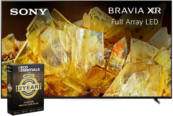 Sony Bravia XR 75" X90L 4K HDR Full Array LED Smart TV XR75X90L (Renewed) Bundle with 2 Year Protection Plan by Unknown