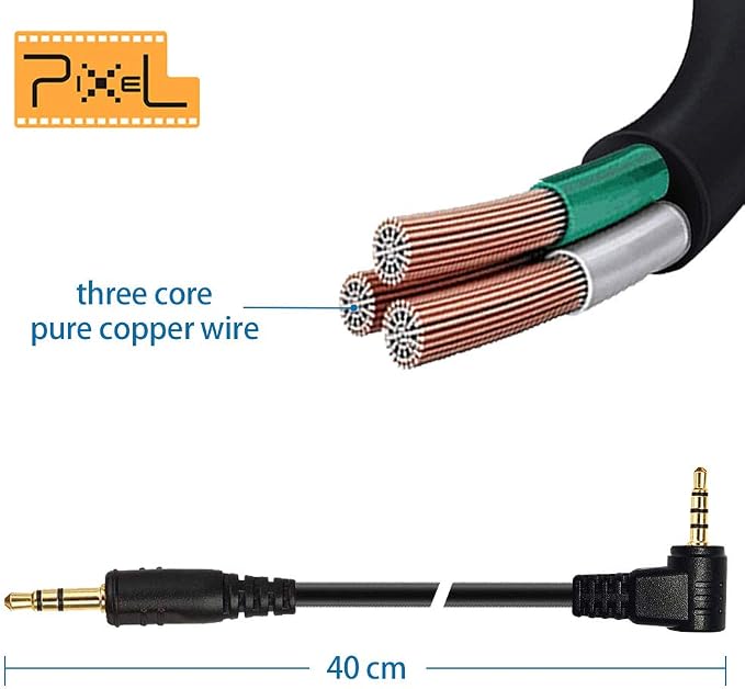 PIXEL Camera Shutter Connecting Cable DC3.5-DC2 Camera Connecting Cord Plug - Image 4